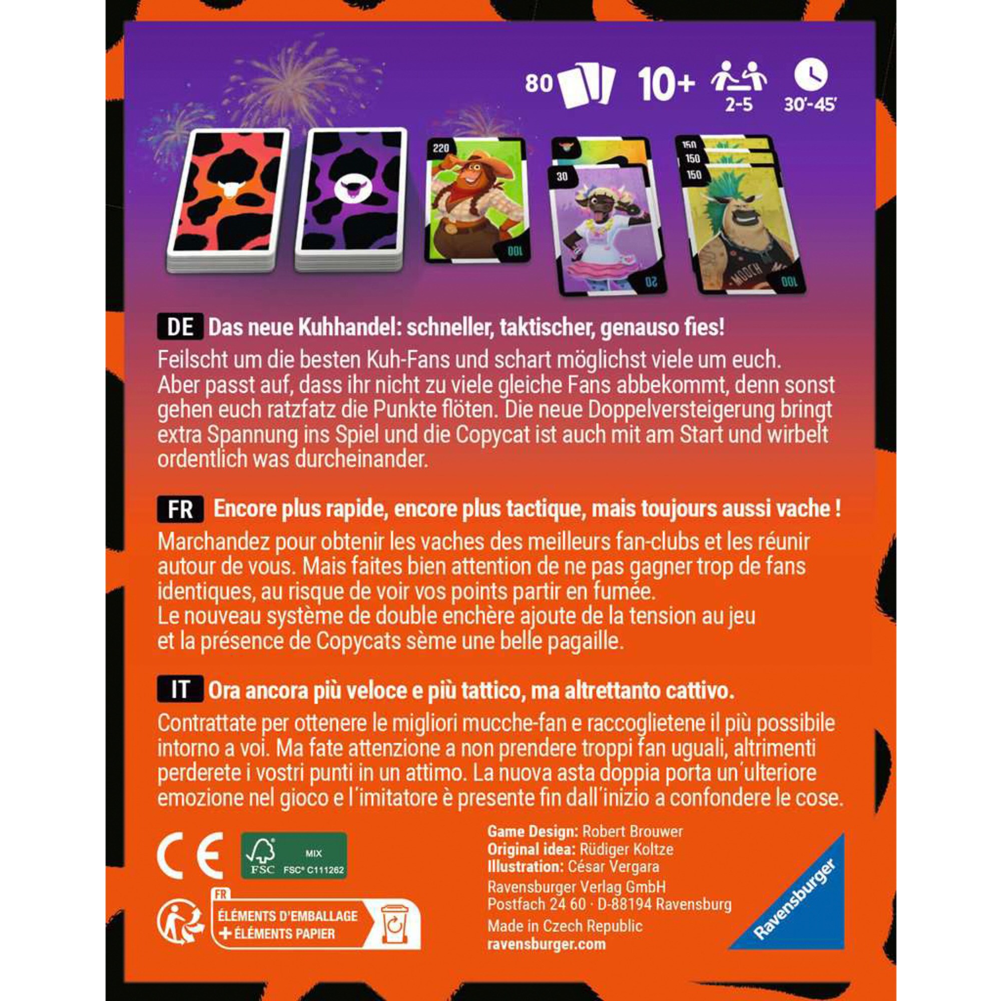 Ravensburger Kartenspiel Kuhhandel - Festival