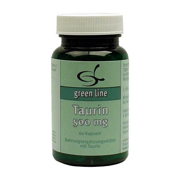 Taurin 500 mg Kapseln, 60 St
