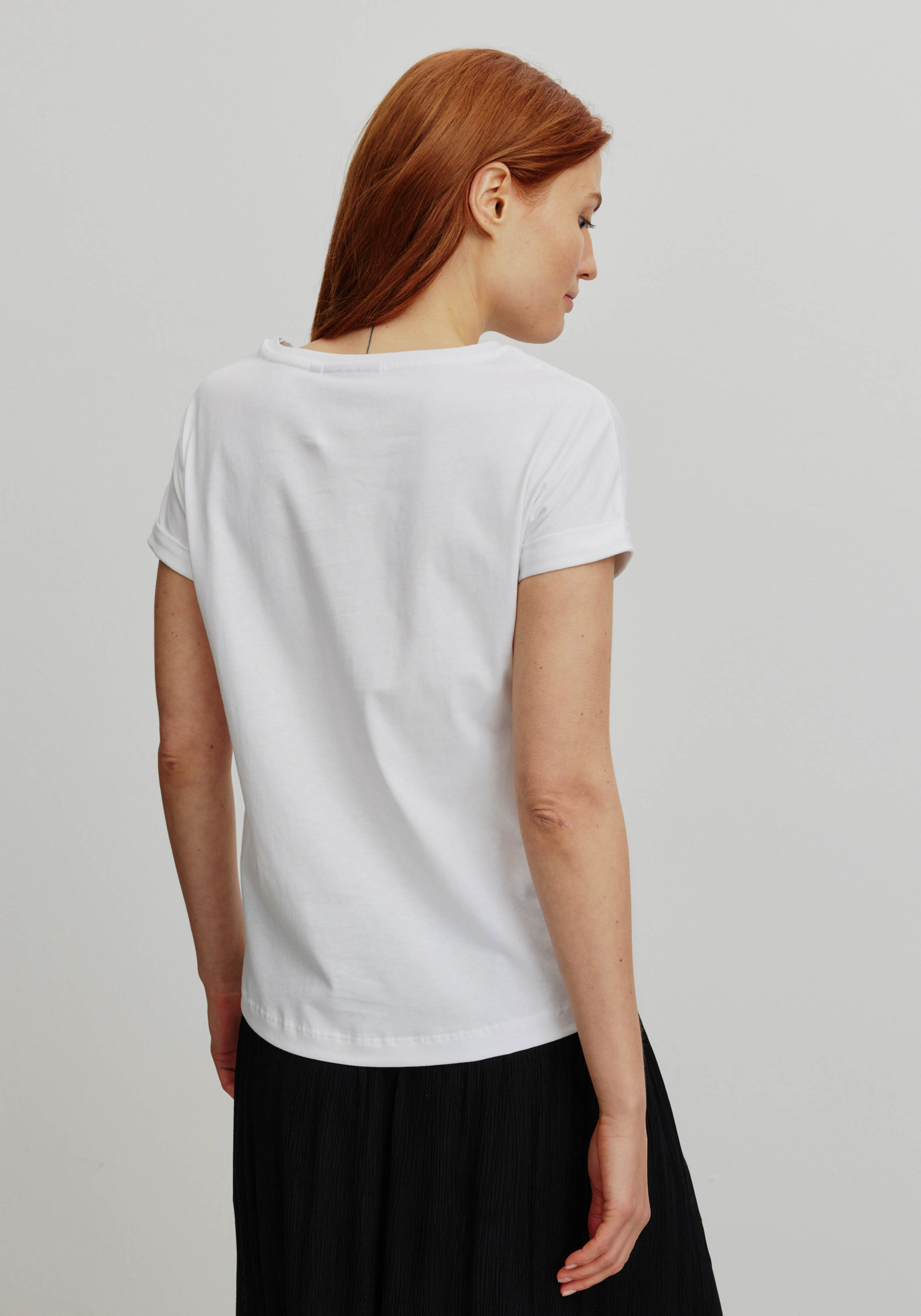 Recolution T-Shirt Cayenne Rainbow White