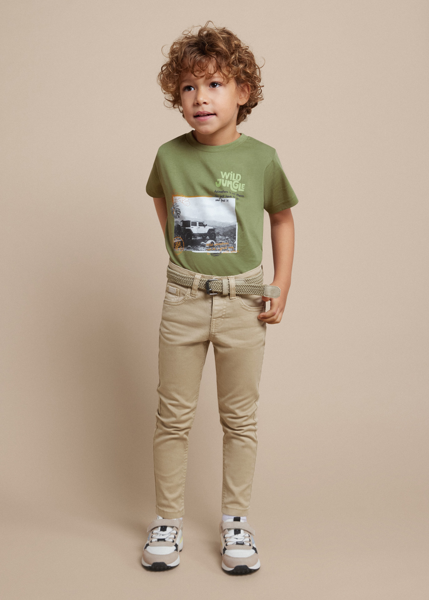 Calças skinny de sarja Better Cotton para meninos