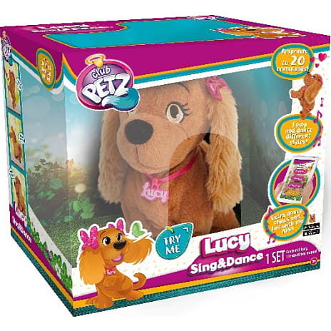 Club Petz interaktiv legetøjshund - lucy