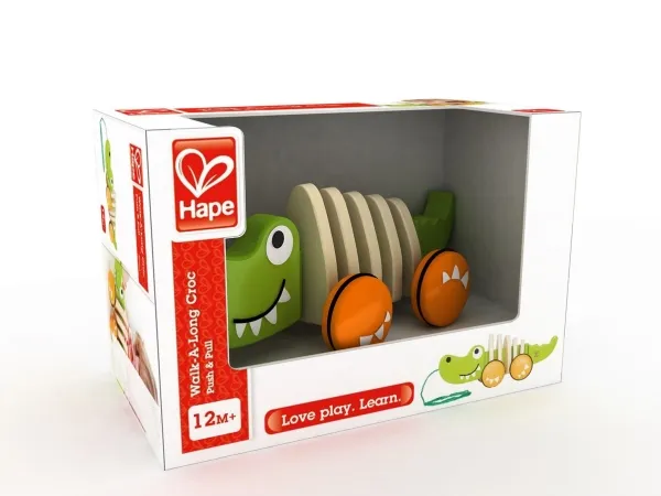 Hape Walk-A-Long Crocodile