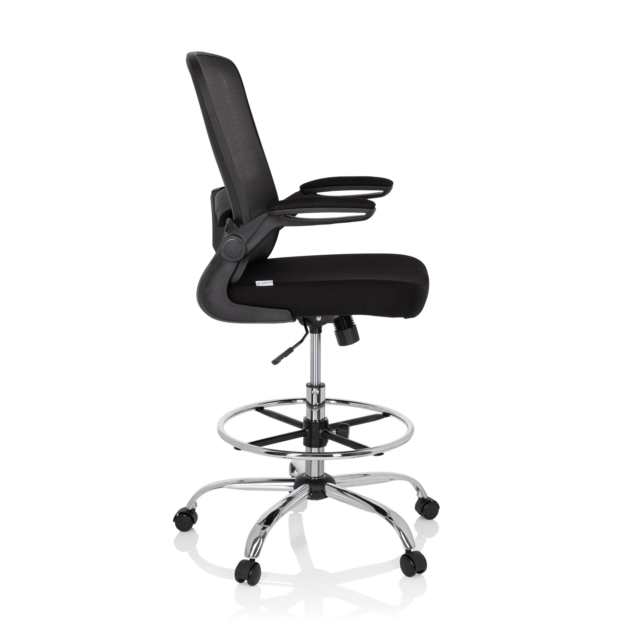 Counterstuhl VENDO WORK Stoff/Netzstoff mit Armlehnen hjh OFFICE