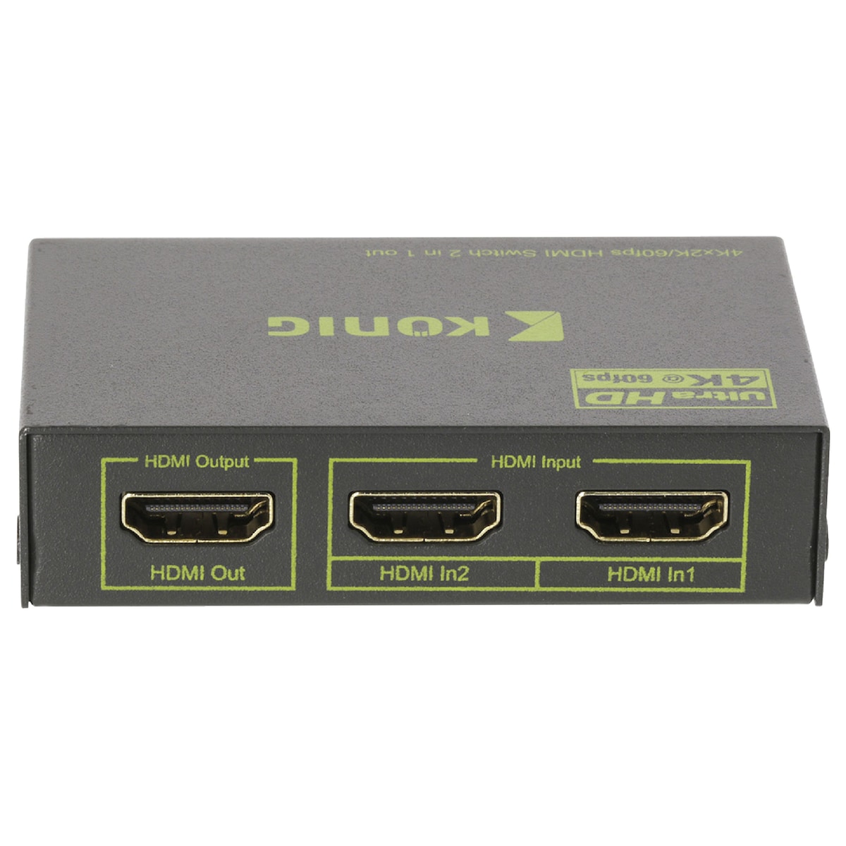 König 2-Port Ultra HD HDMI-switch