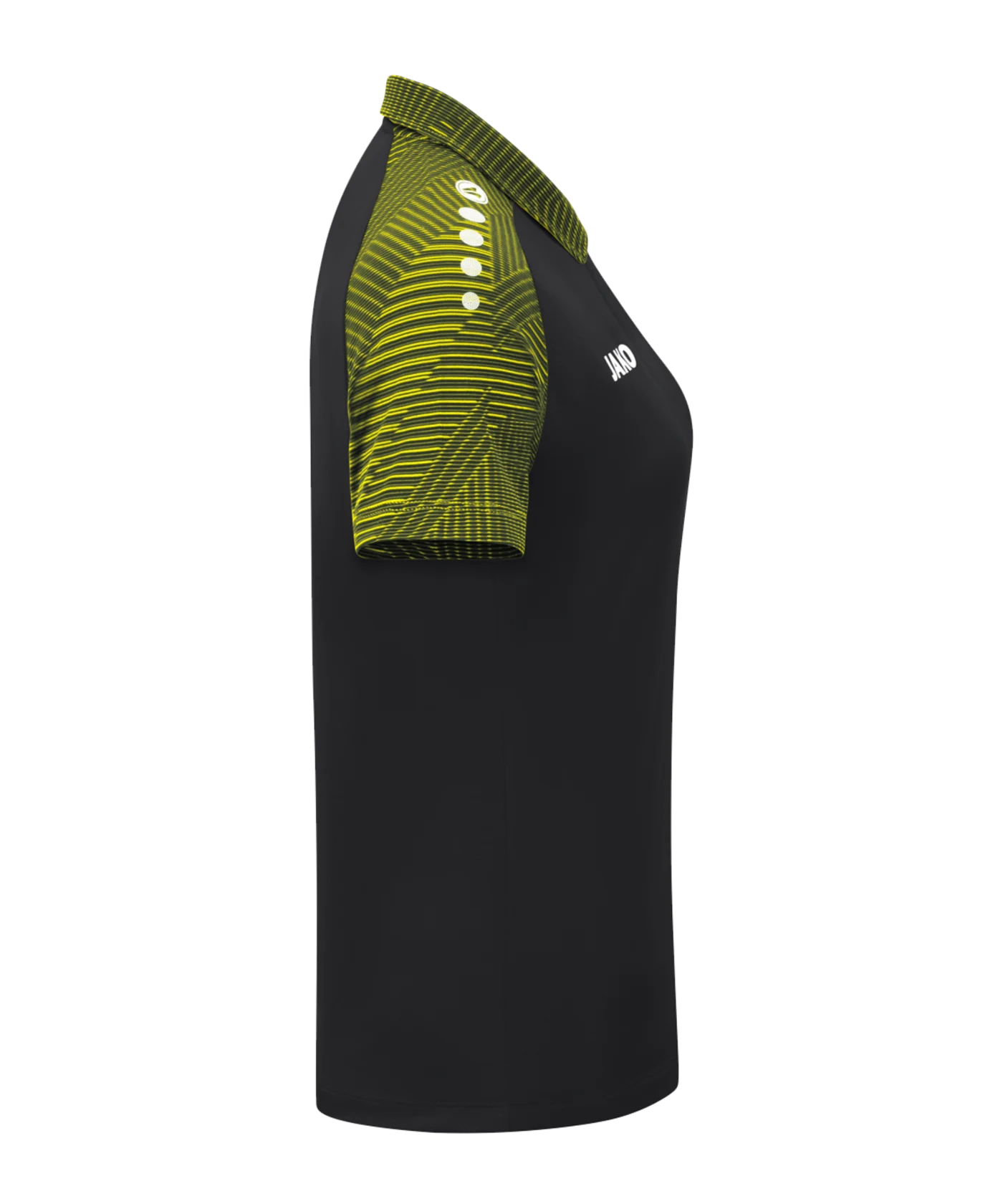 JAKO Performance Poloshirt Damen Schwarz Gelb F808