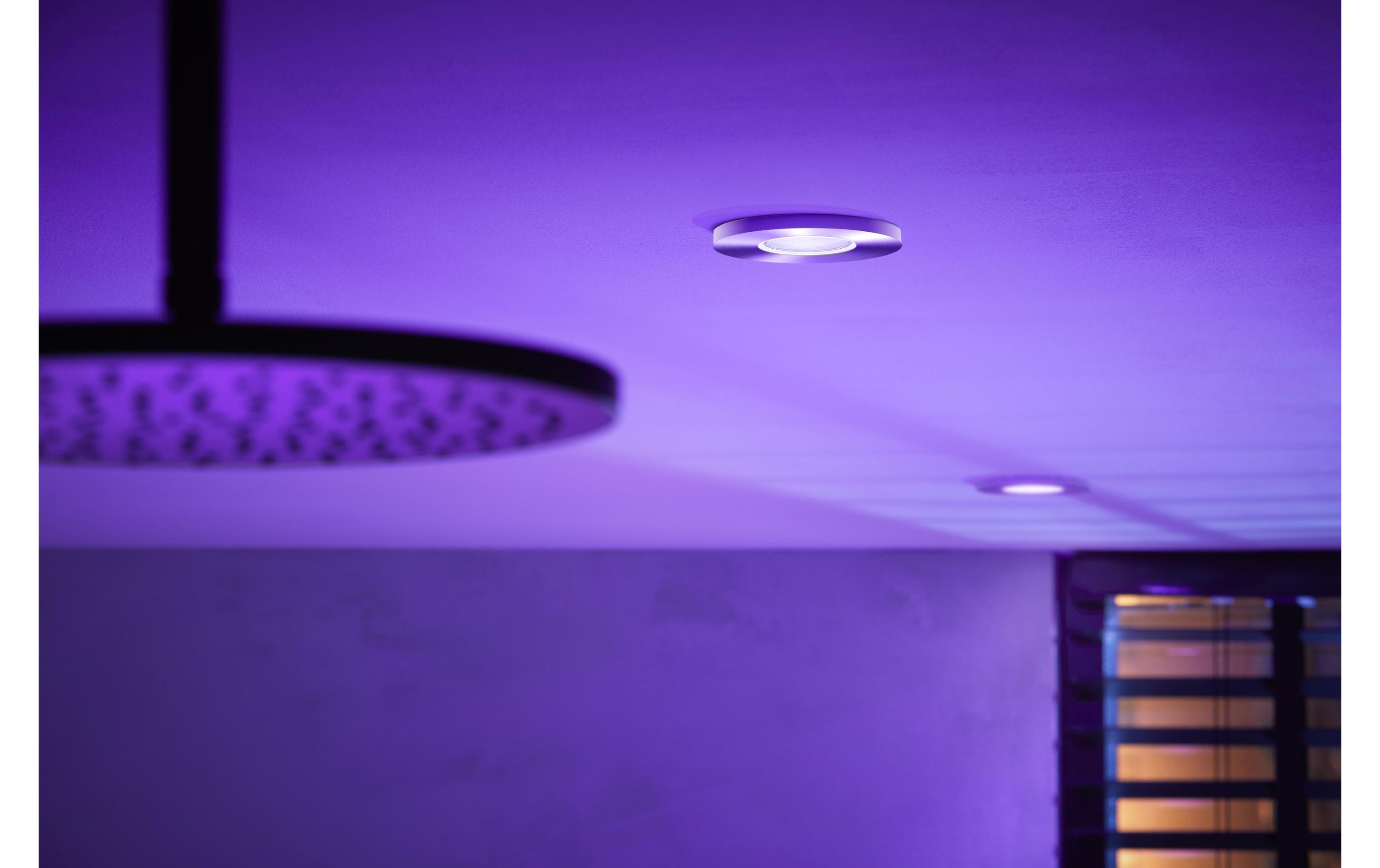 White & Color Ambiance Xamento Einbauspot SilberSmartes Licht für jeden Raum