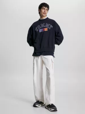 Moletom Archive Boxy Fit com Logo