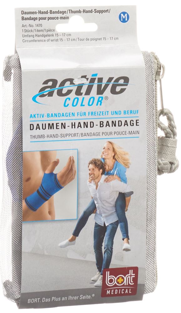 ACTIVECOLOR ActiveColor Daumen-Hand-Bandage XL blau 1 Stk