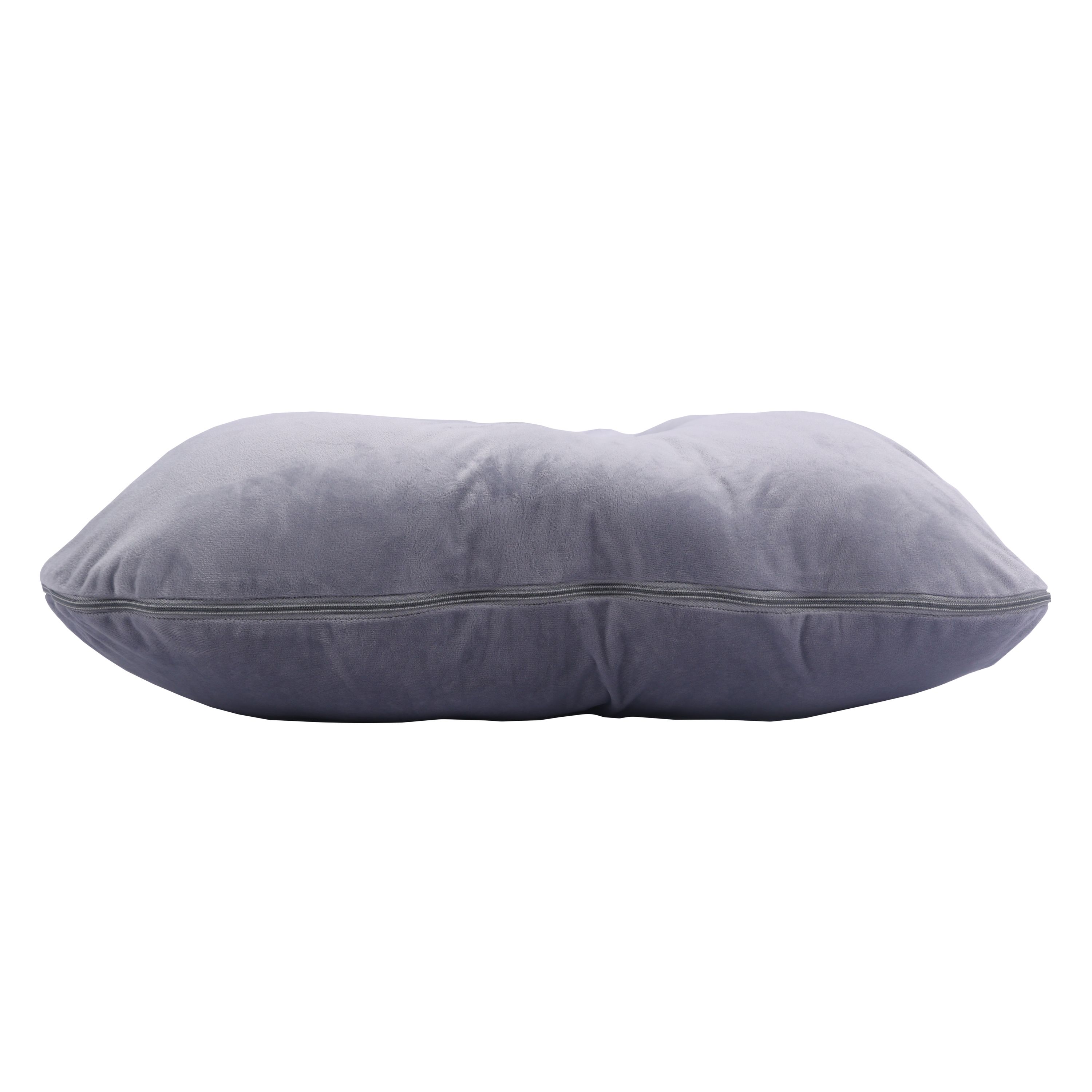 Schwangerschaftskissen Stillkissen U-Form 140 x 70 cm grau