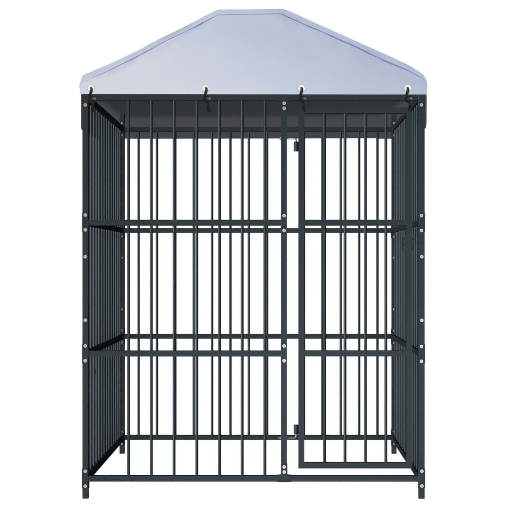 vidaXL Hondenhok met dak, 150 x 150 x 210 cm