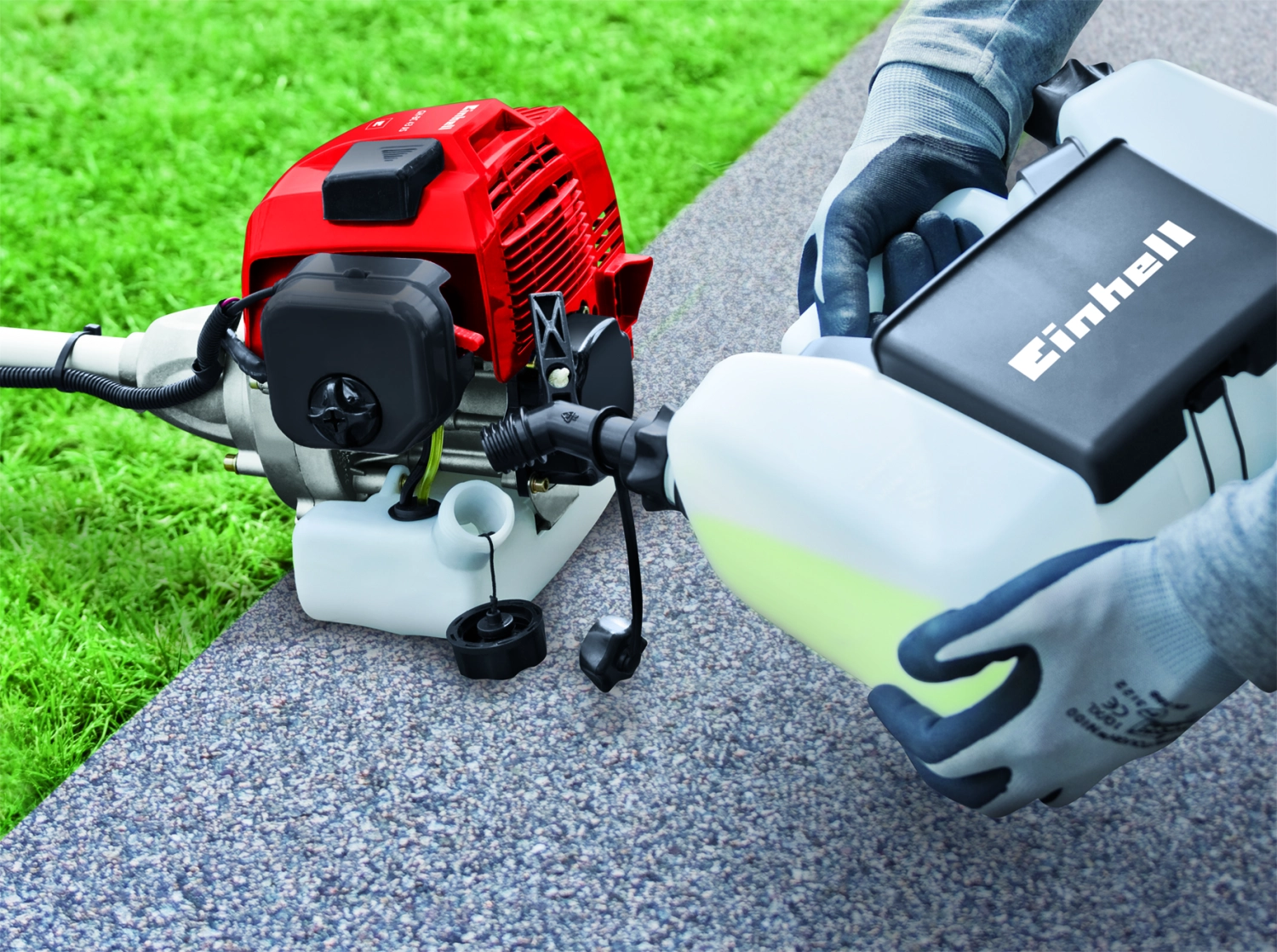 Einhell GC-BC 52 I AS Benzine Bosmaaier - U-handvat - 52cc