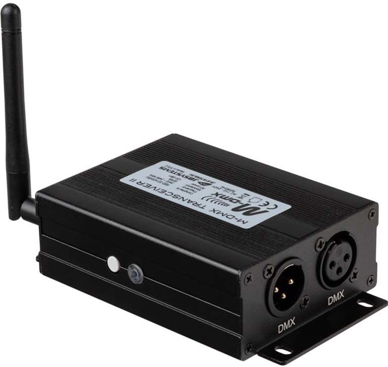 JB Systems - M-DMX Transceiver II - Draadloze DMX Zender/Ontvanger