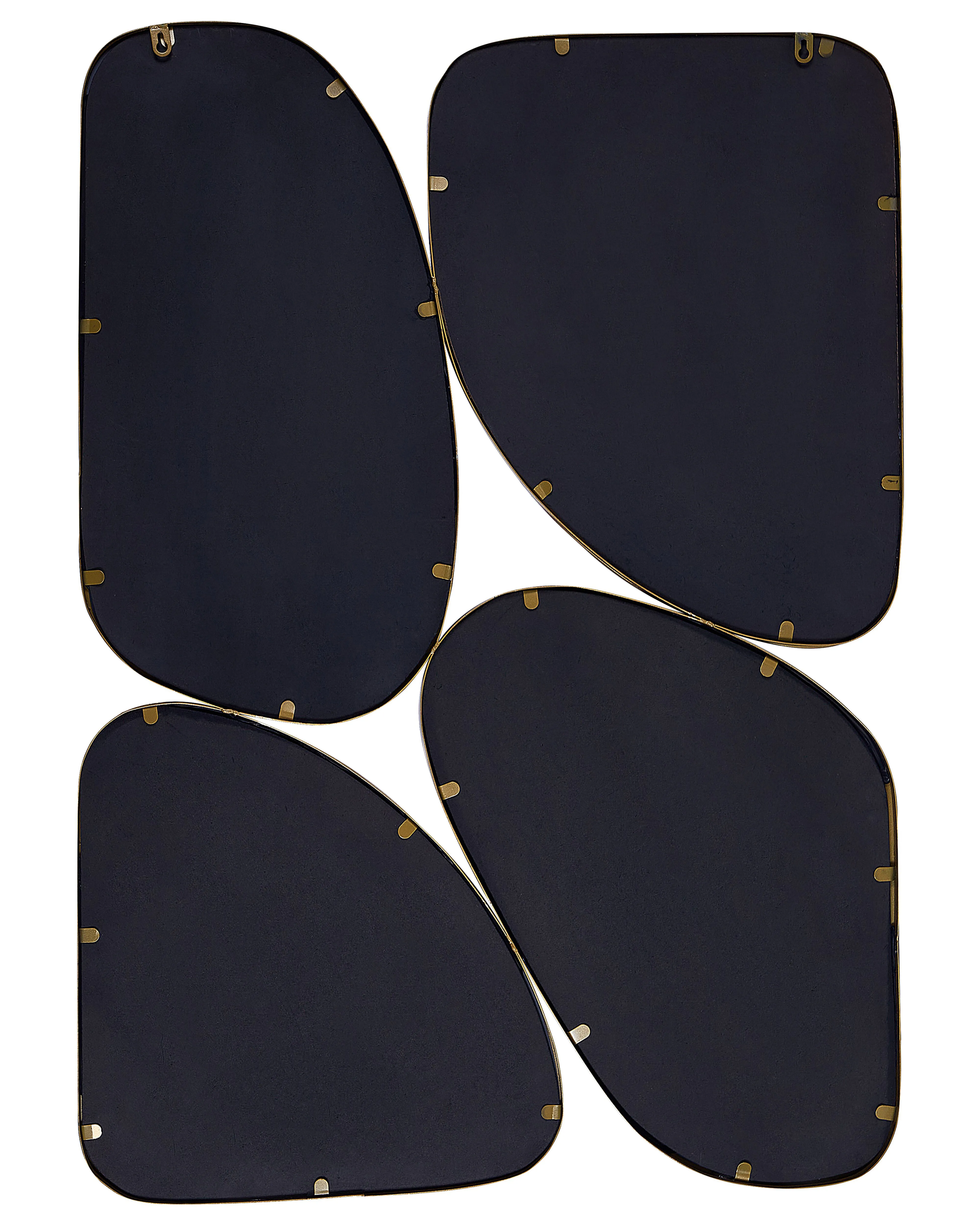 Wandspiegel DIANCEY 70 cm 100 cm Metaal Goud