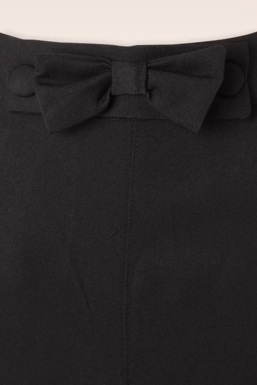Banned Retro Hidden Away broek in zwart