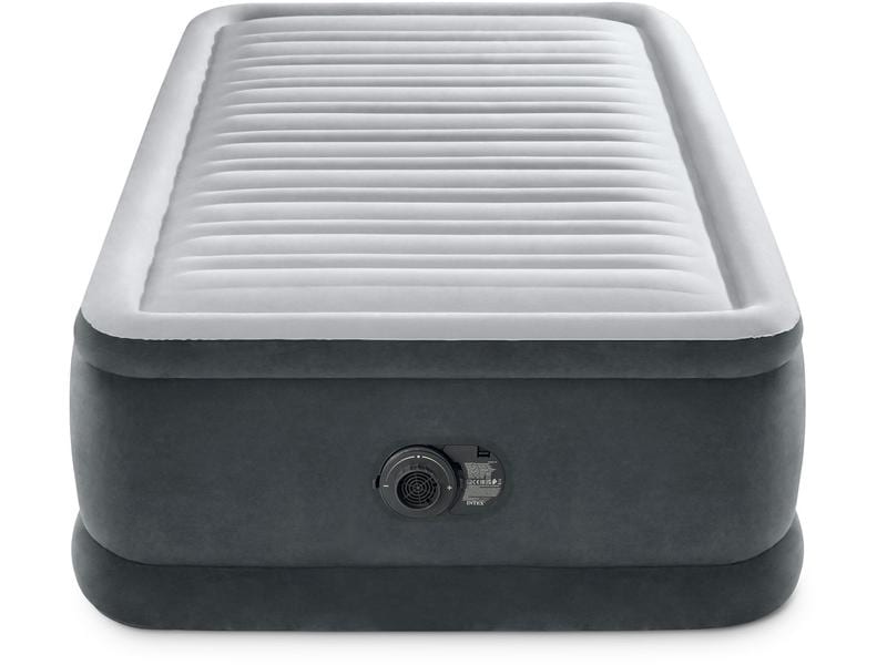 Intex Luftbett Dura Beam Deluxe Twin 99 x 191 x 46 cm Luftbett mit integrierter Pumpe