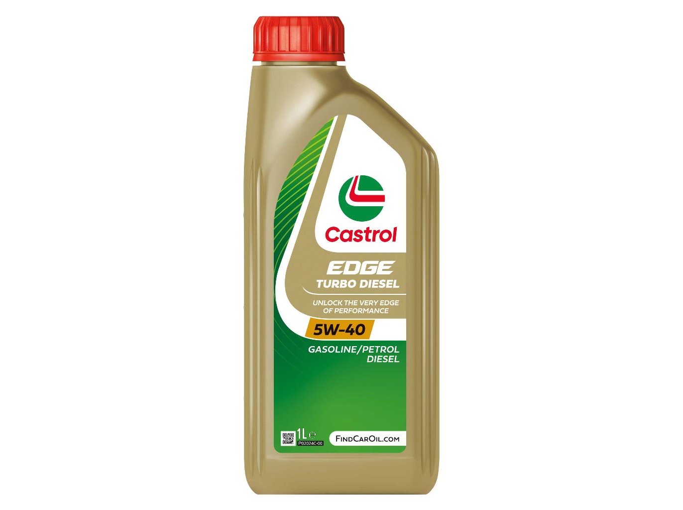 LUBRIFICANTE CASTROL EDGE TURBO DIESEL 5W40 1L