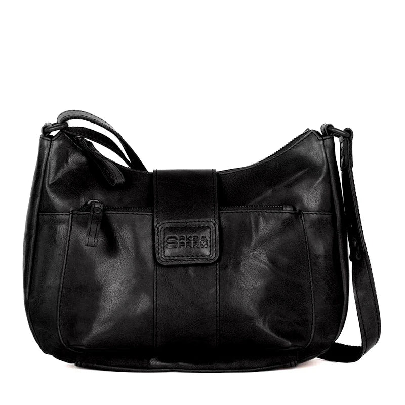 Spikes & Sparrow Bronco Crossbody Carlia Black
