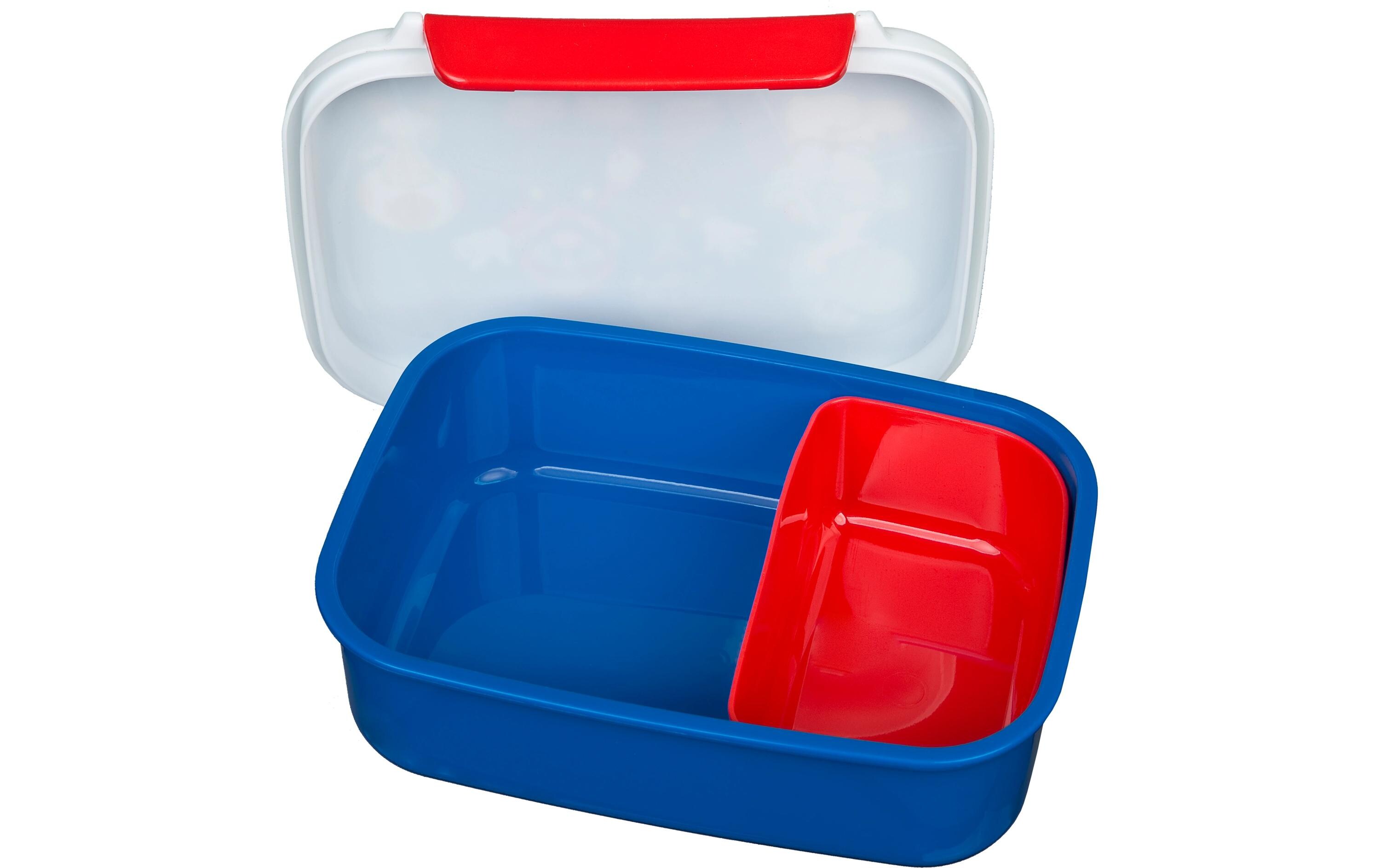 Lunchbox Super Mario Dunkelblau/WeissBrotzeitdose