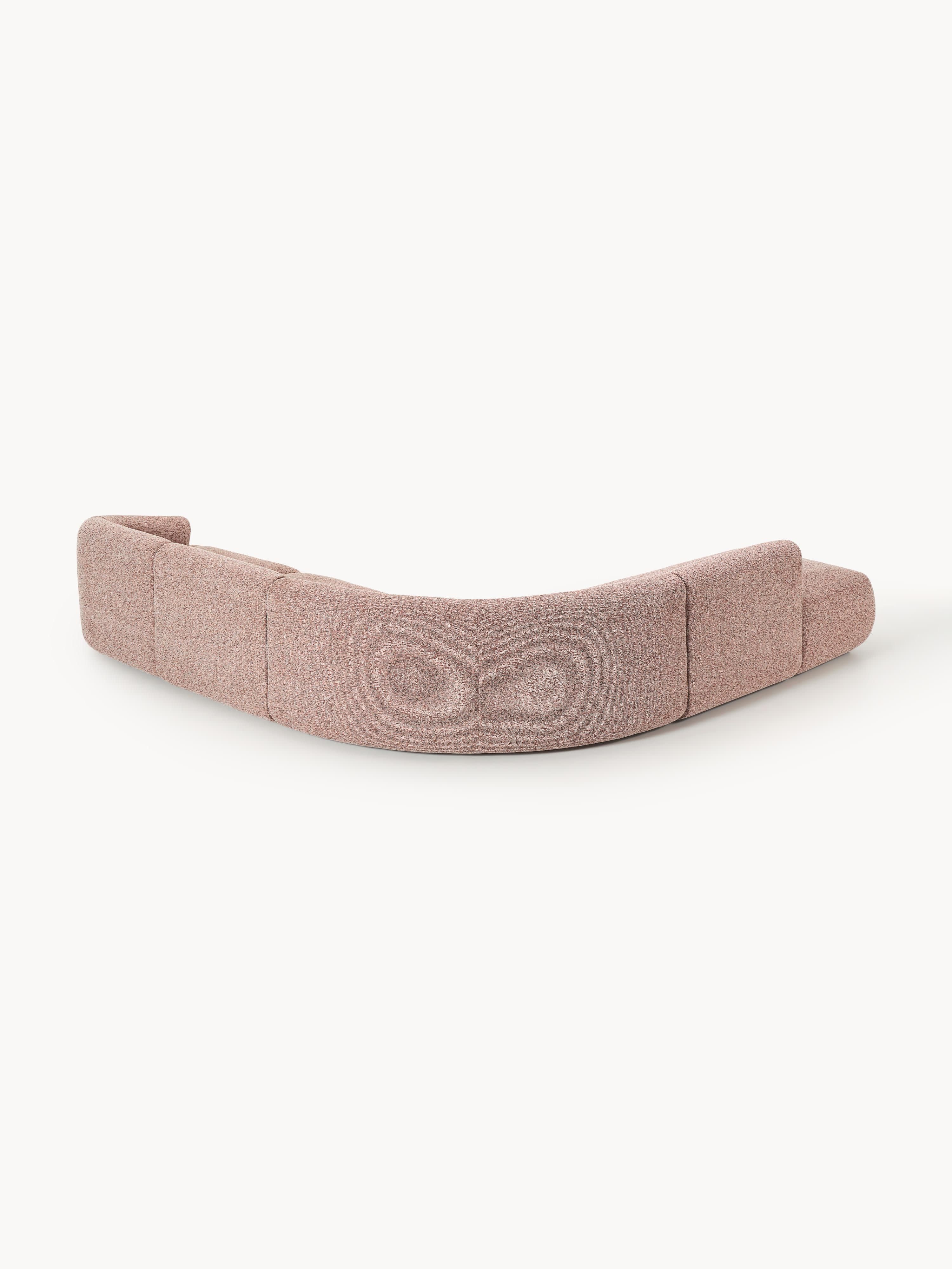 Modulaire bouclé hoekbank Sofia (4-zits)