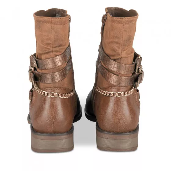 Bottines COGNAC PHILOV