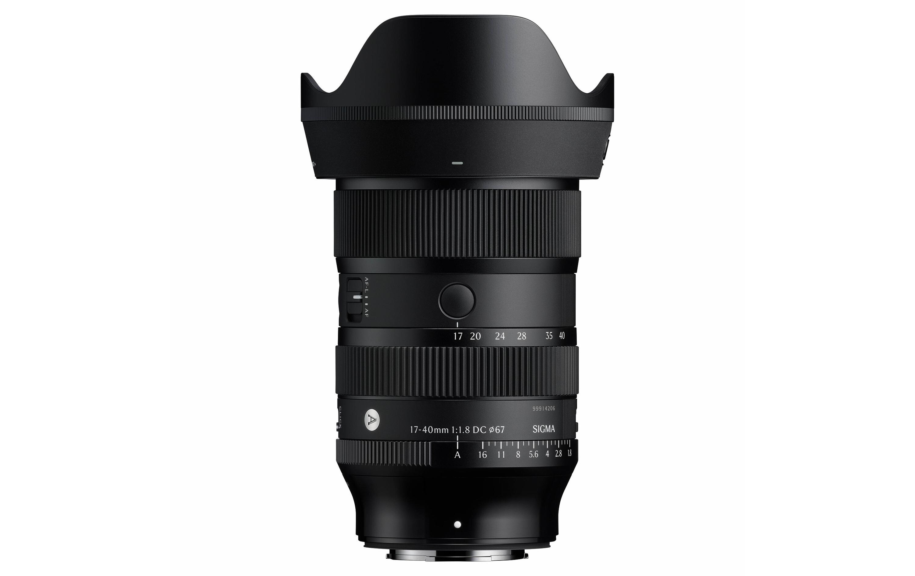 Zoomobjektiv 17-40mm F/1.8 DC Art Fujifilm X-Mount<br>Standard-Zoomobjektiv mit grosser Blendenöffnung