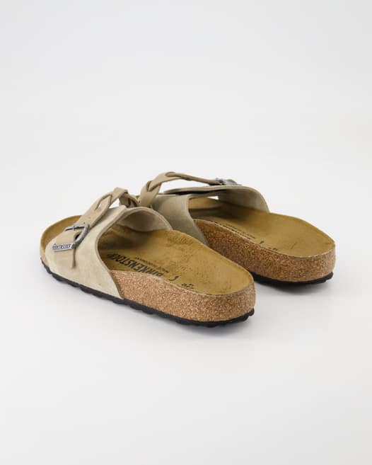 Birkenstock Oita Braided Pantoletten in Beige