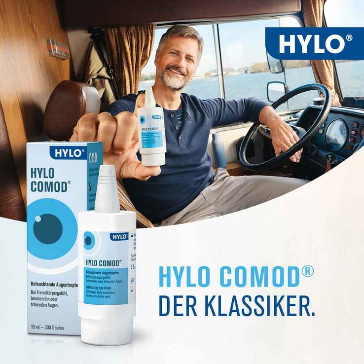 HYLO COMOD Augentropfen , 10 ml