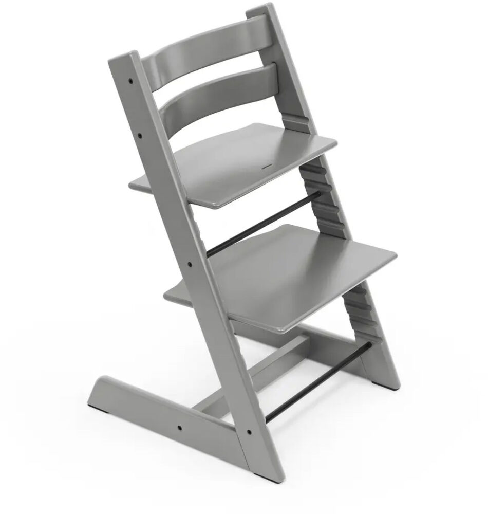 Stokke Tripp Trapp Matstol Bundle inkl. Newborn Set, Storm Grey/Grey