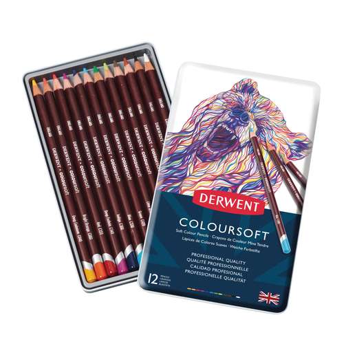 DERWENT Coloursoft Künstler-Farbstift, Sets