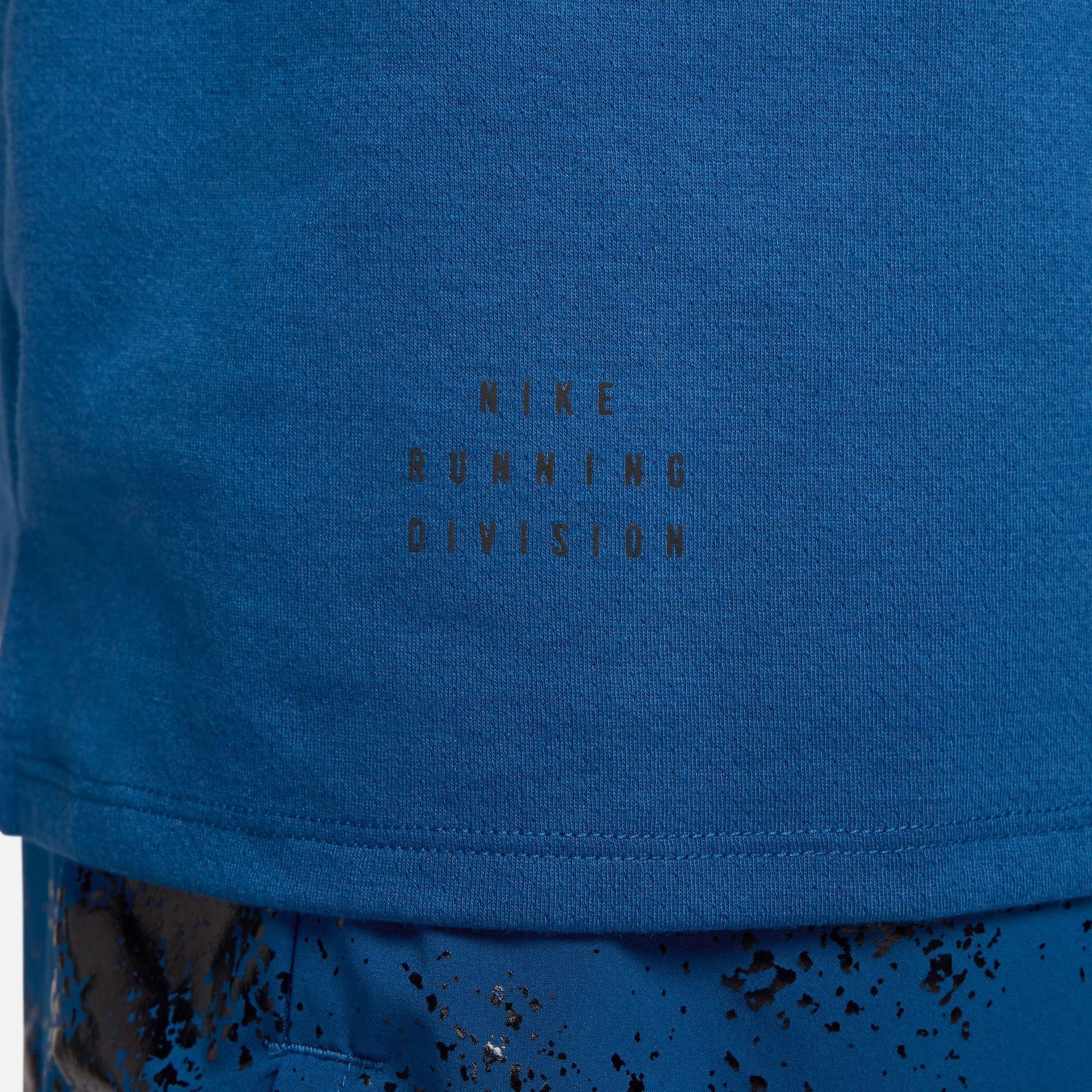 Nike Rise 365 Running Division Mens Dri FIT Short Sleeve Running Top
