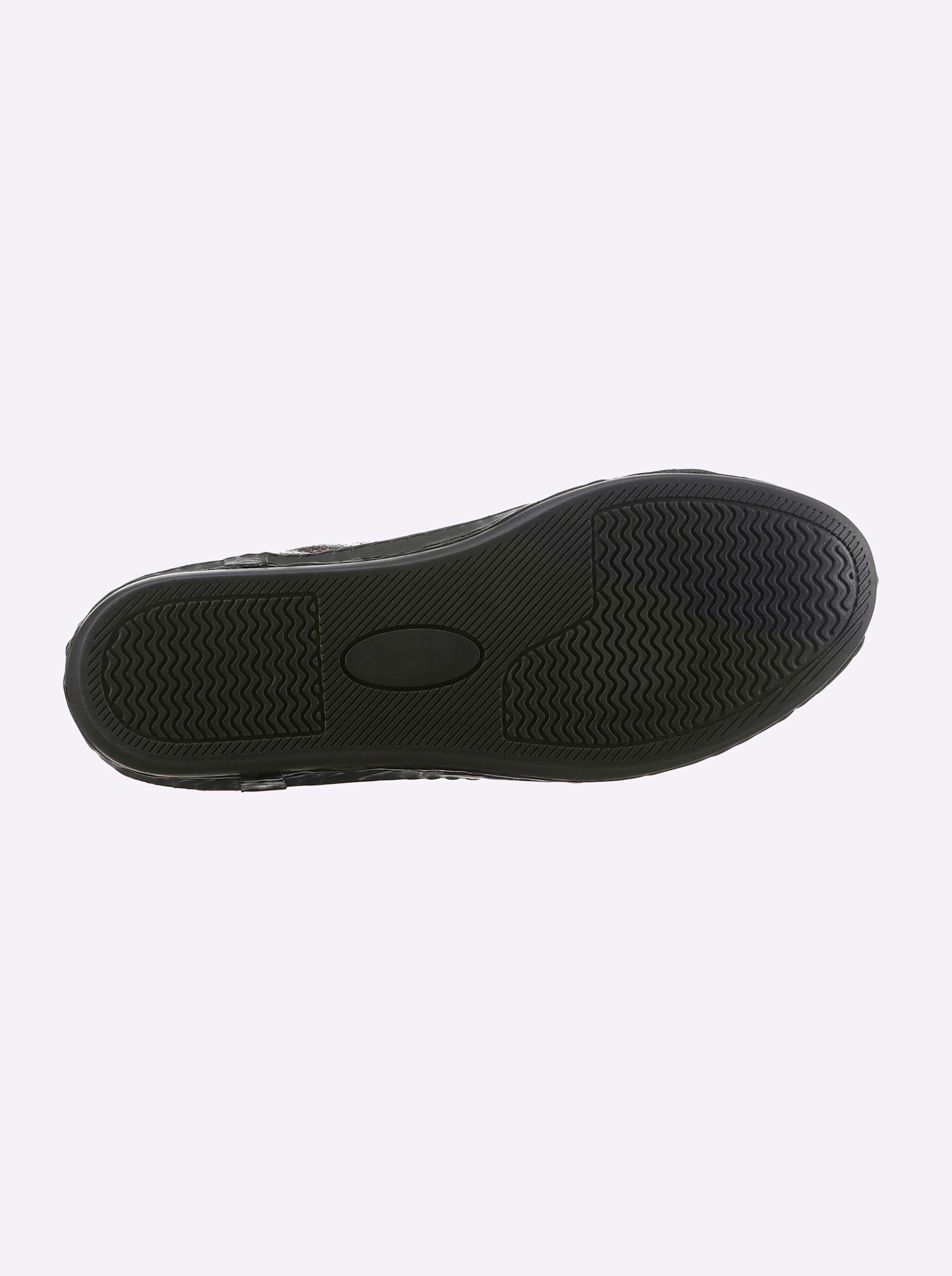 heine Sneaker in schwarz-bunt
