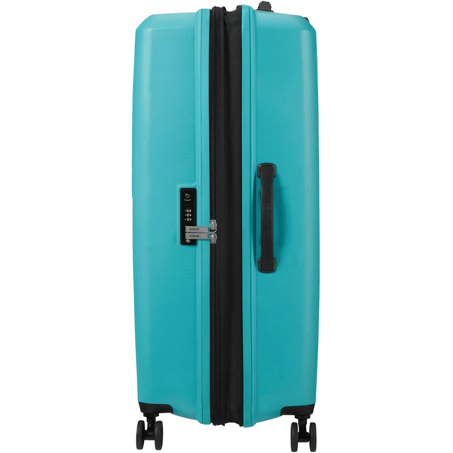 American Tourister Aerostep - 4-Rollen-Trolley M 67 cm erw. turquoise tonic