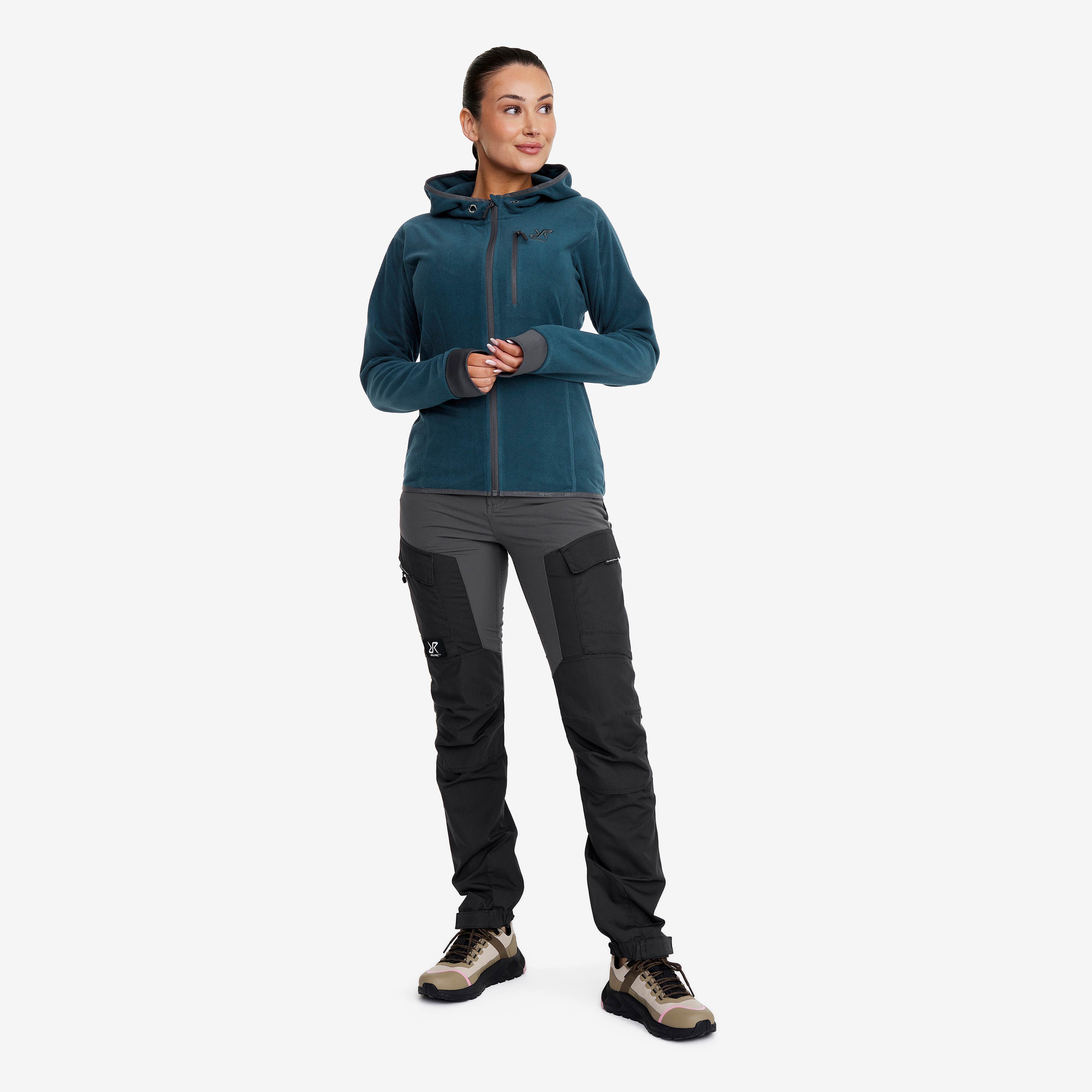Trekker Hoodie Dame Moonlit Ocean