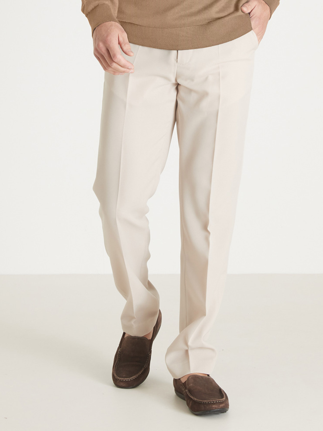 Pantalon tout confort élastiqué côtés