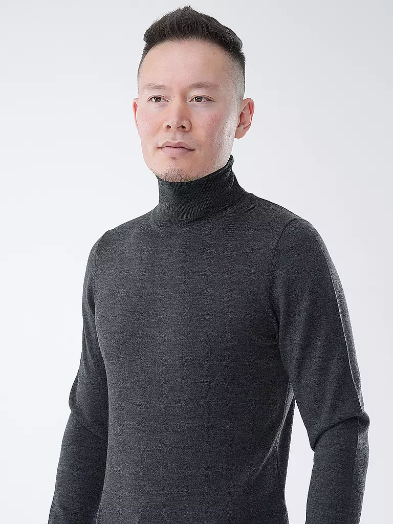 DRYKORN Rollkragenpullover JOEY grau