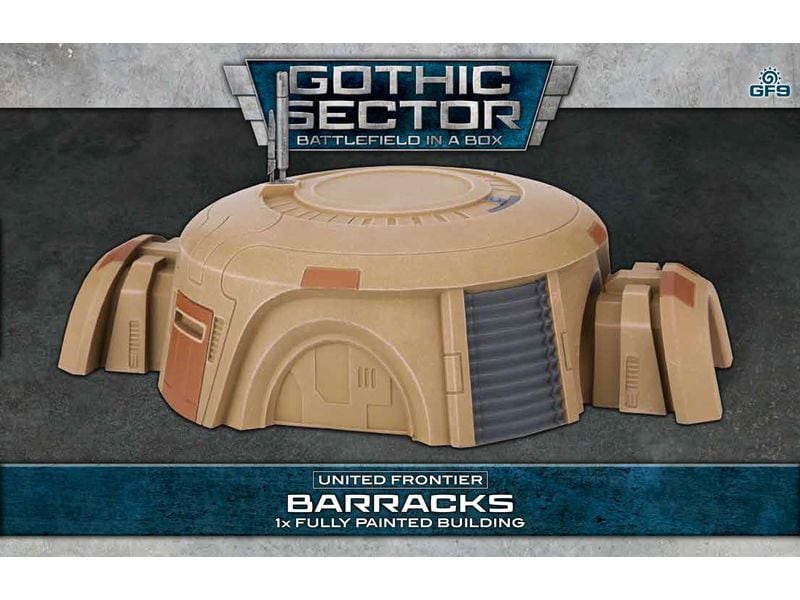 Gale Force Nine Gelände Gothic Sector: United Frontier Barr Vorbemaltes Gelände für Miniaturen-Spiele