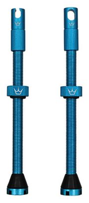 Valves Tubeless Peaty's x Chris King MK2 80mm Turquoise