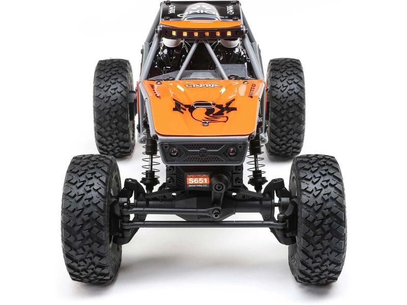 Axial Rock Crawler UTB18 Capra 4WD, Grau 1:18, RTR Unlimited Trail Buggy im RTR Komplettset