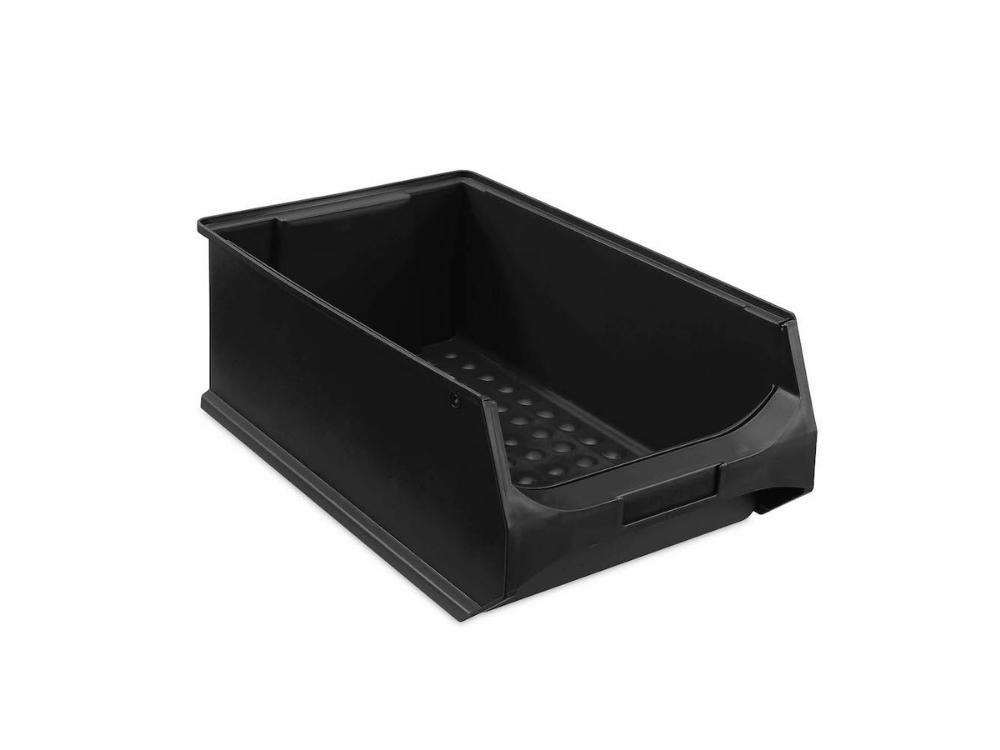 PROREGAL Geleidende Opbergdoos 5,0 HxBxD 20 x 30 x 50 cm 21,8 Liter ESD Opbergcontainer Opbergdoos Opbergdoos Assortiment Sorteercontainer
