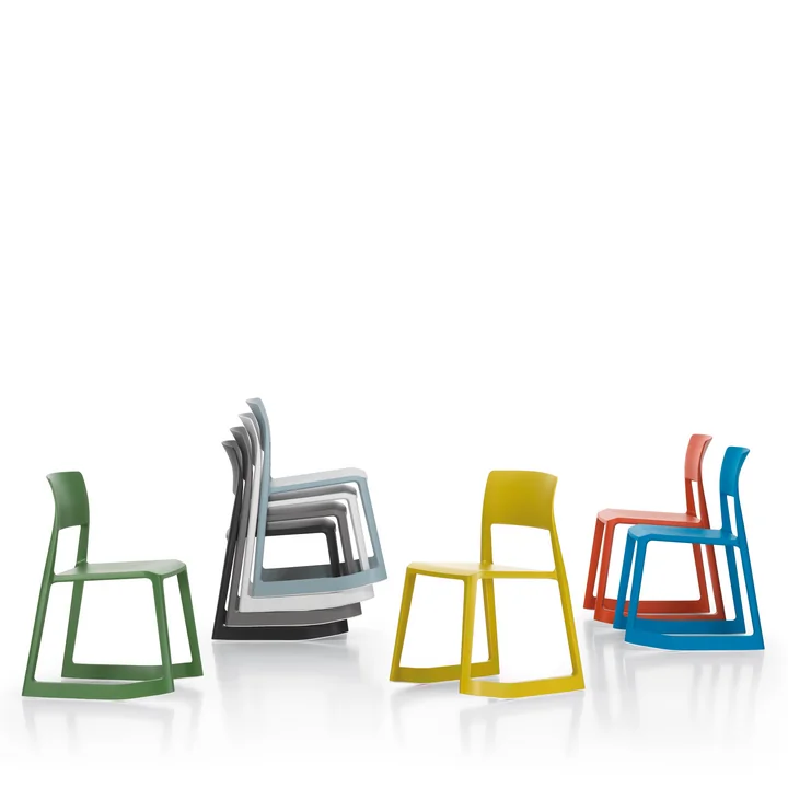 Vitra - Tip Ton RE, eisgrau
