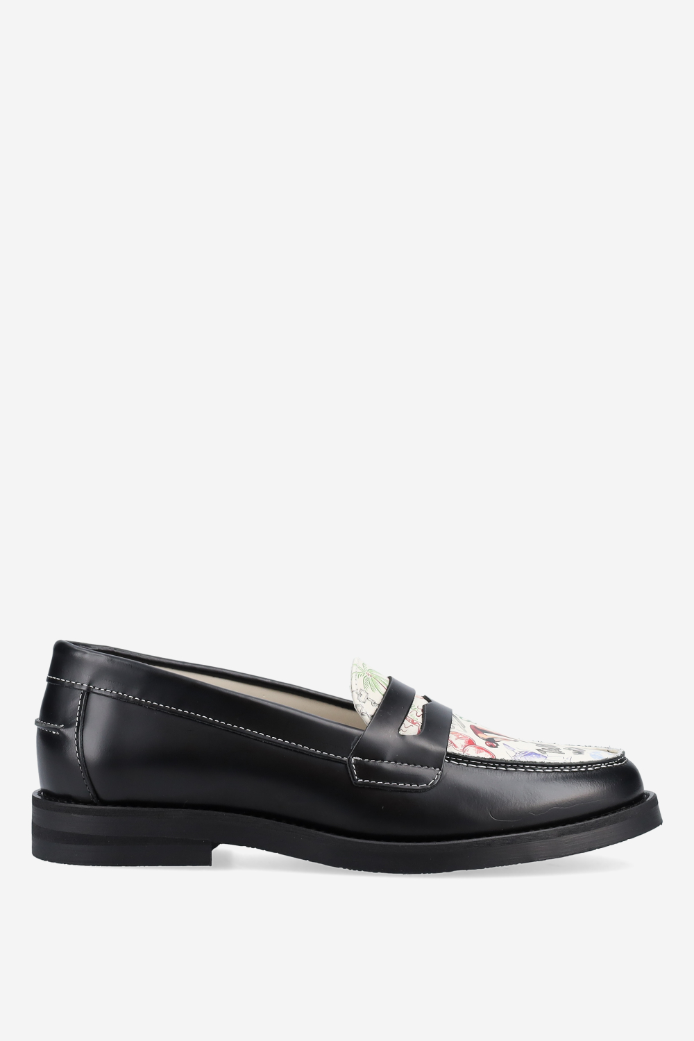 Wilde casa doodle penny leather loafer