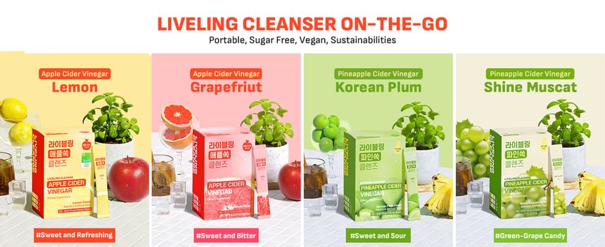 FULlight - LIVELING Cleanse Ananas Cider Azijn - 2 Soorten