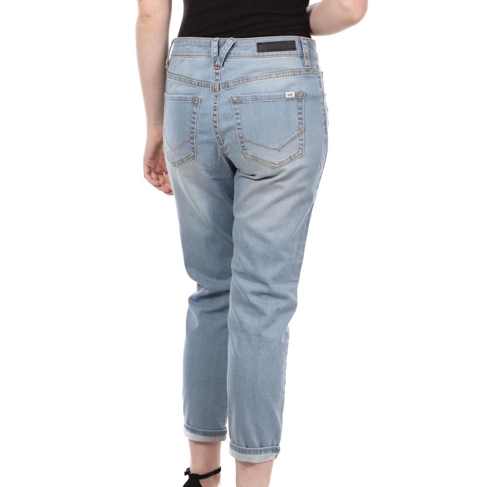 Vans Jean Bleu Femme Vans Boyfriend II