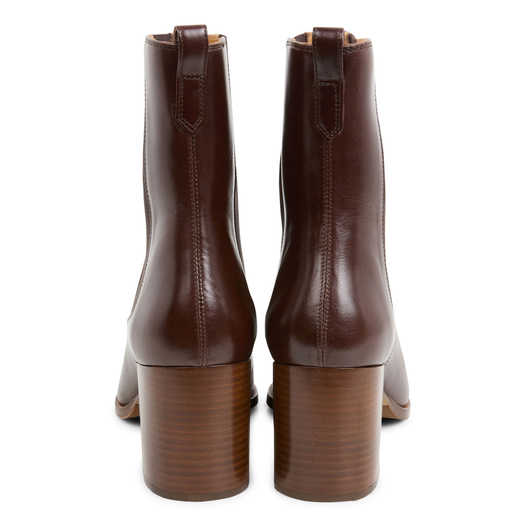N°663 - Bottines en cuir | Marron