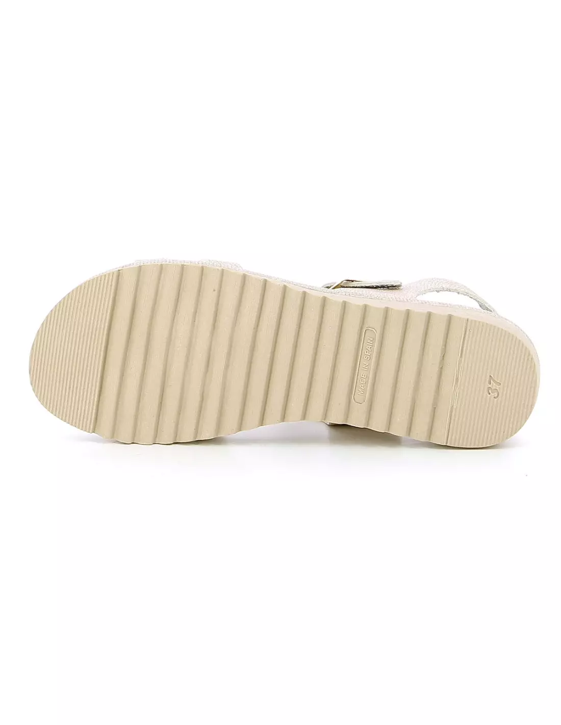 K DAQUES ZENTA - Sandales & nu-pieds Platine
