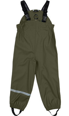 Mikk-Line Regnsett med Sele, Dusty Olive