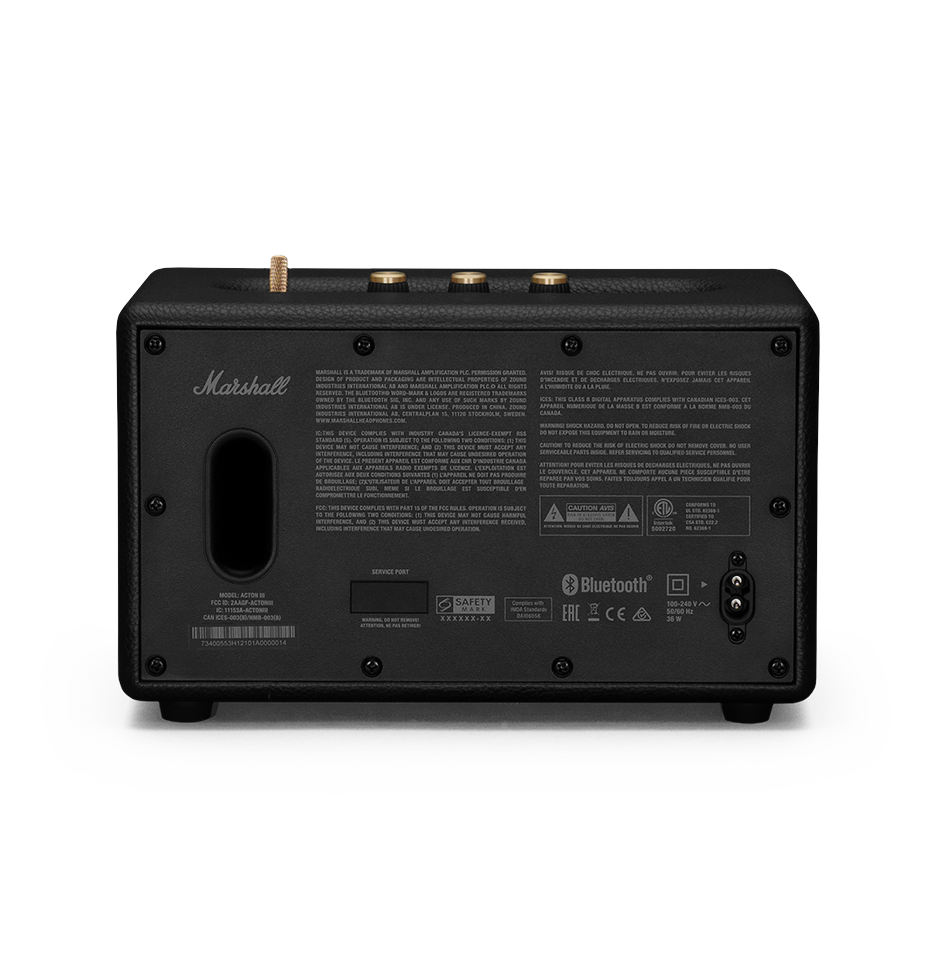 Marshall - Acton III Bluetooth Højtaler Sort