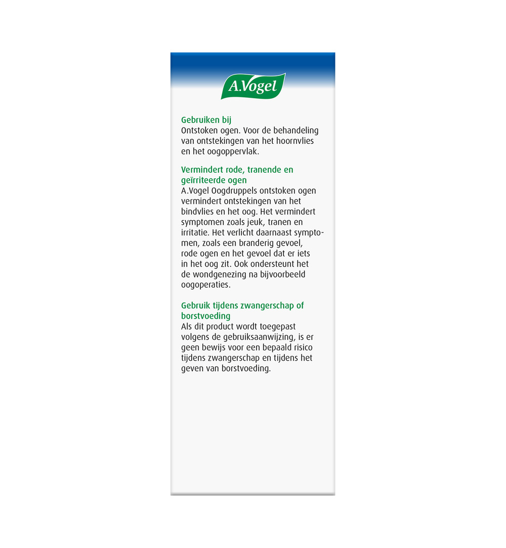 A.Vogel Oogdruppels ontstoken oog (10 ml)