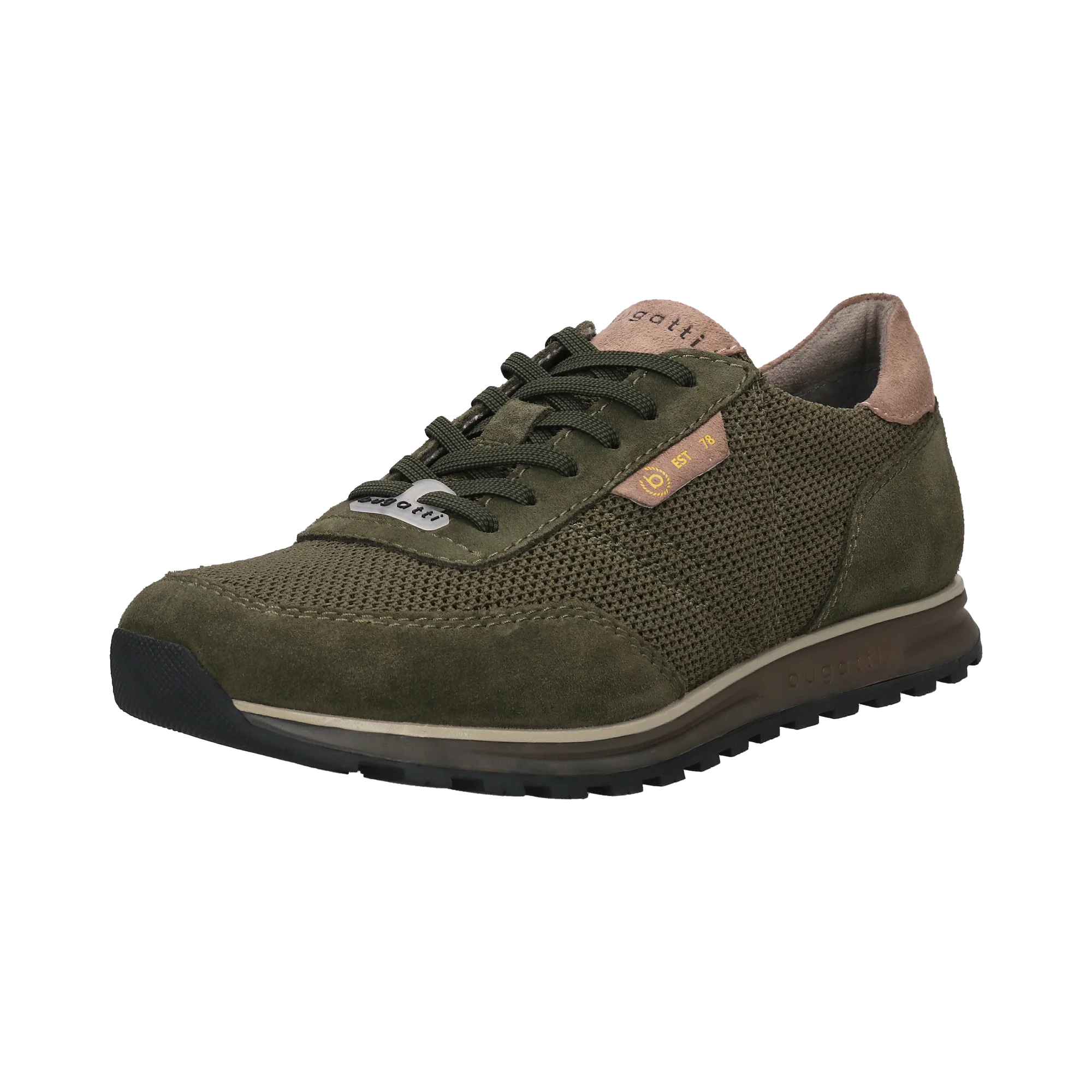 Leder Sneaker grün