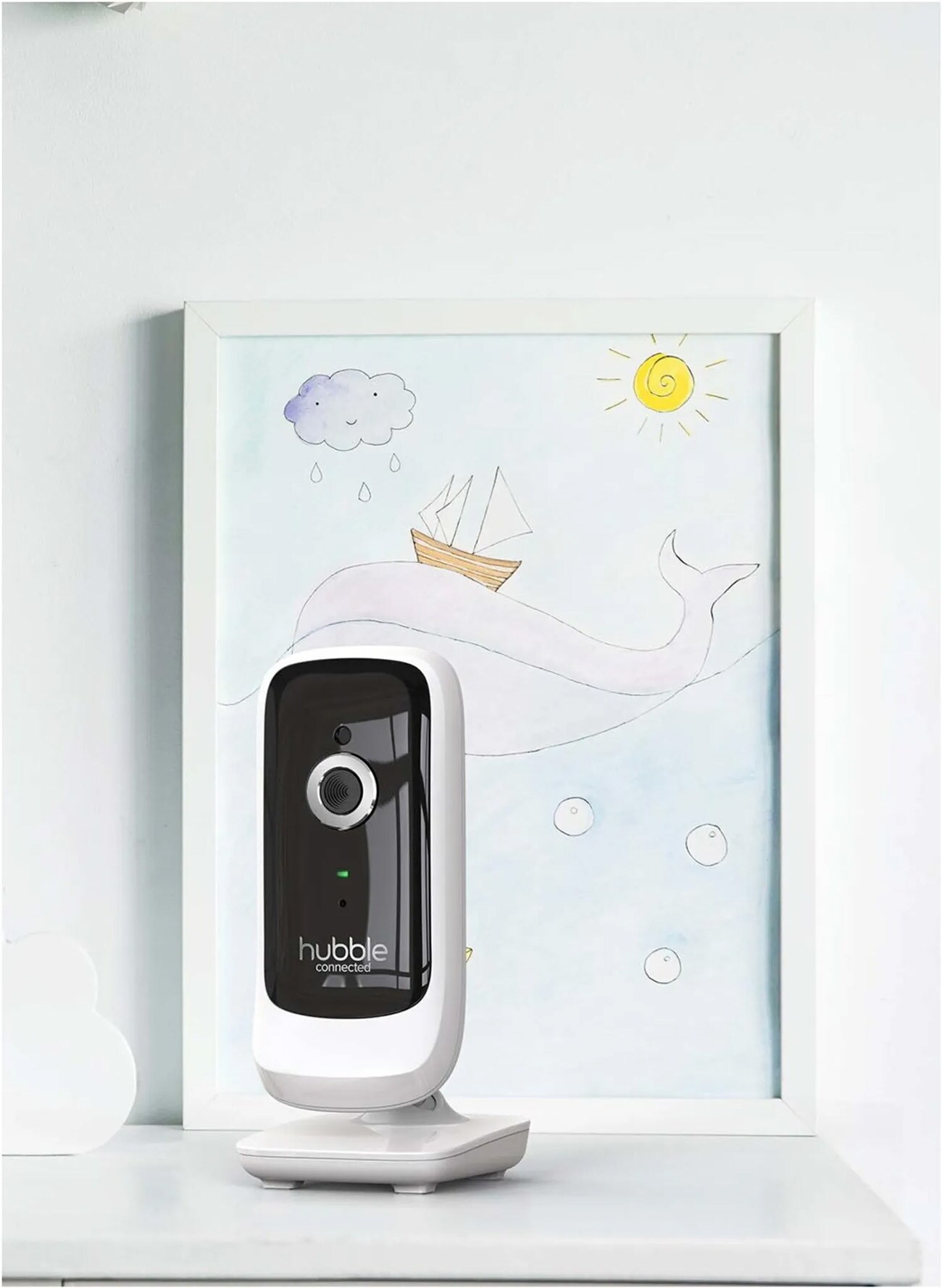 Hubble Nursery View Premium weiß Video Babyphone